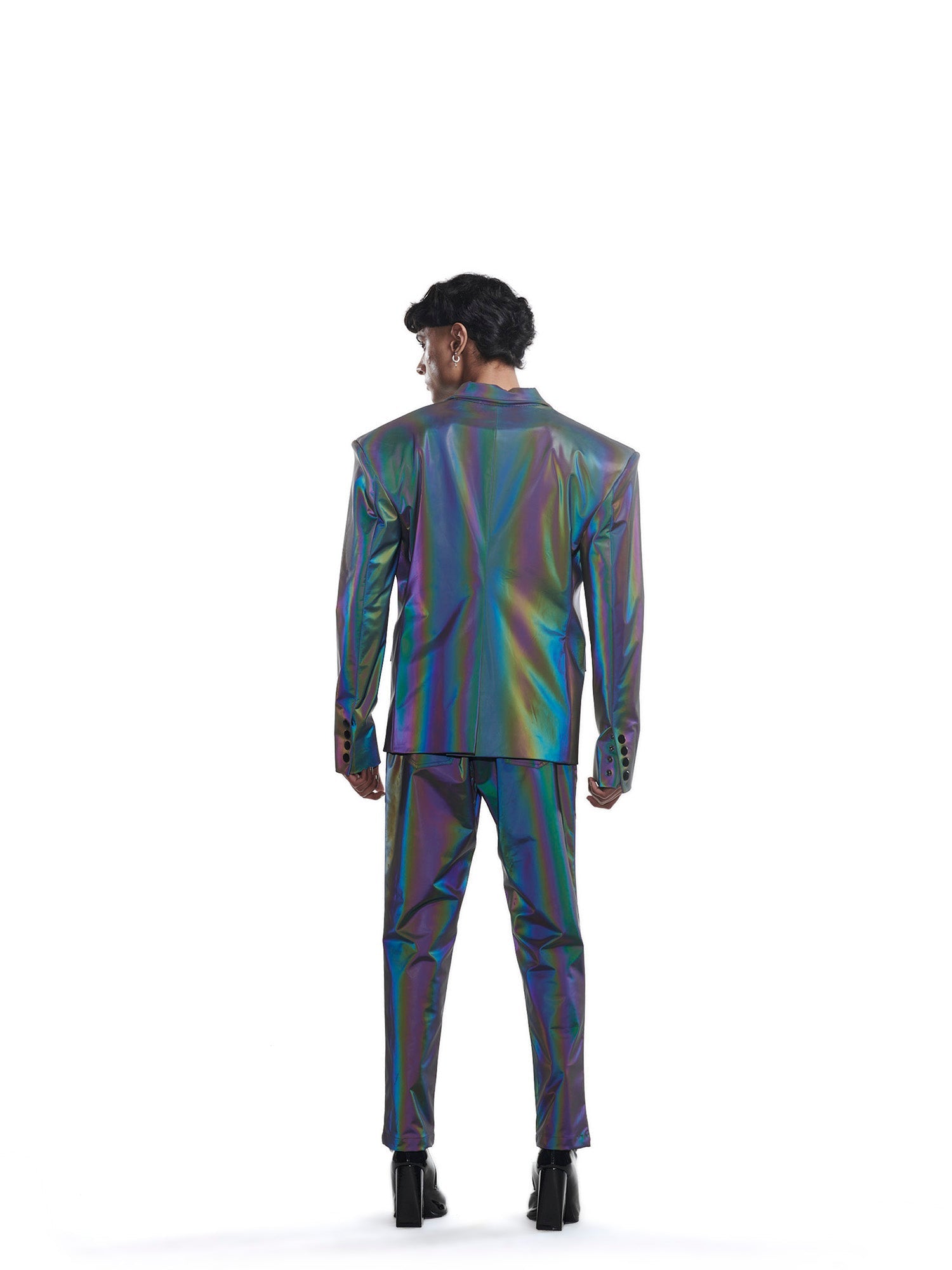 Rainbow reflective pants