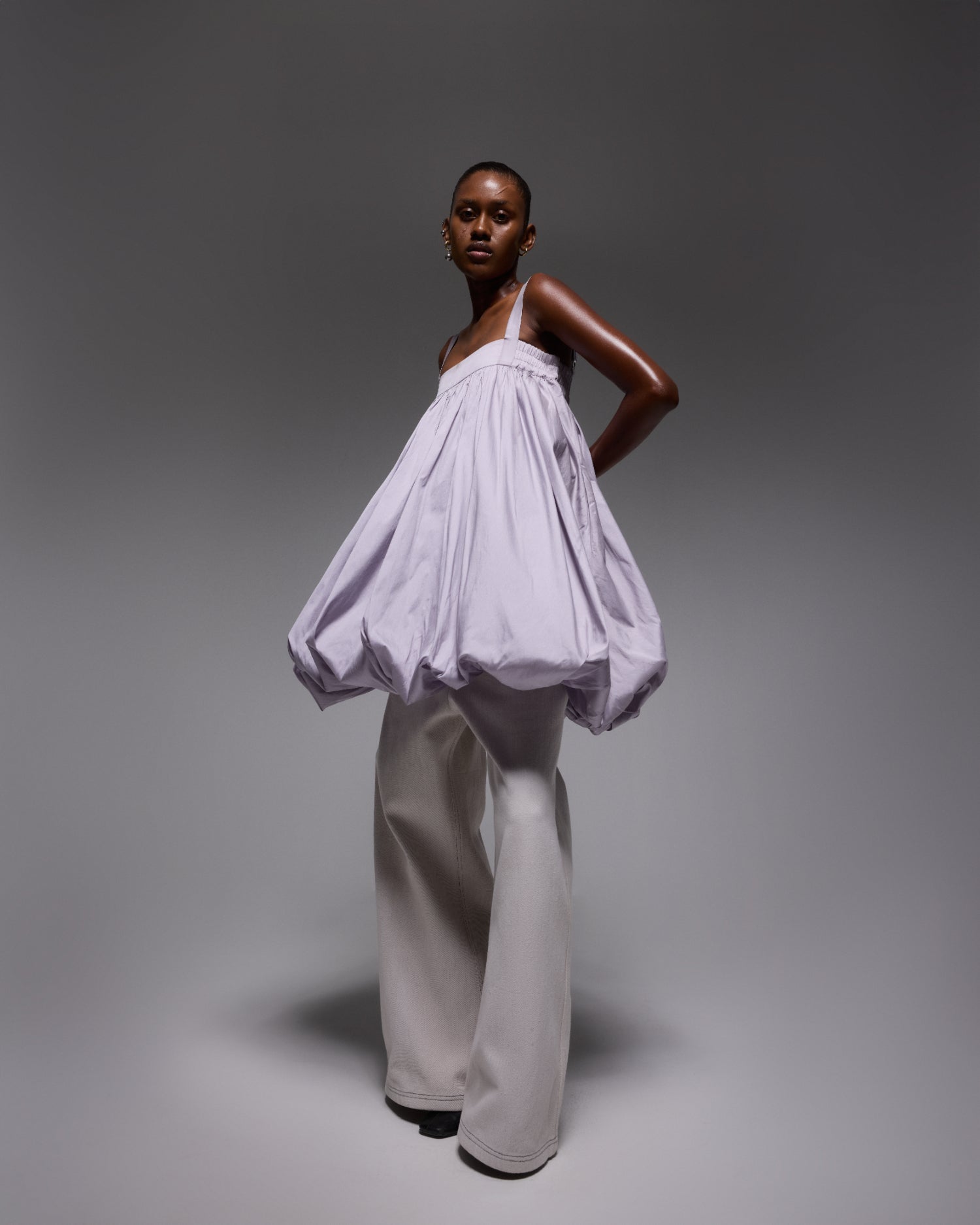 Lavender Bubble Dress