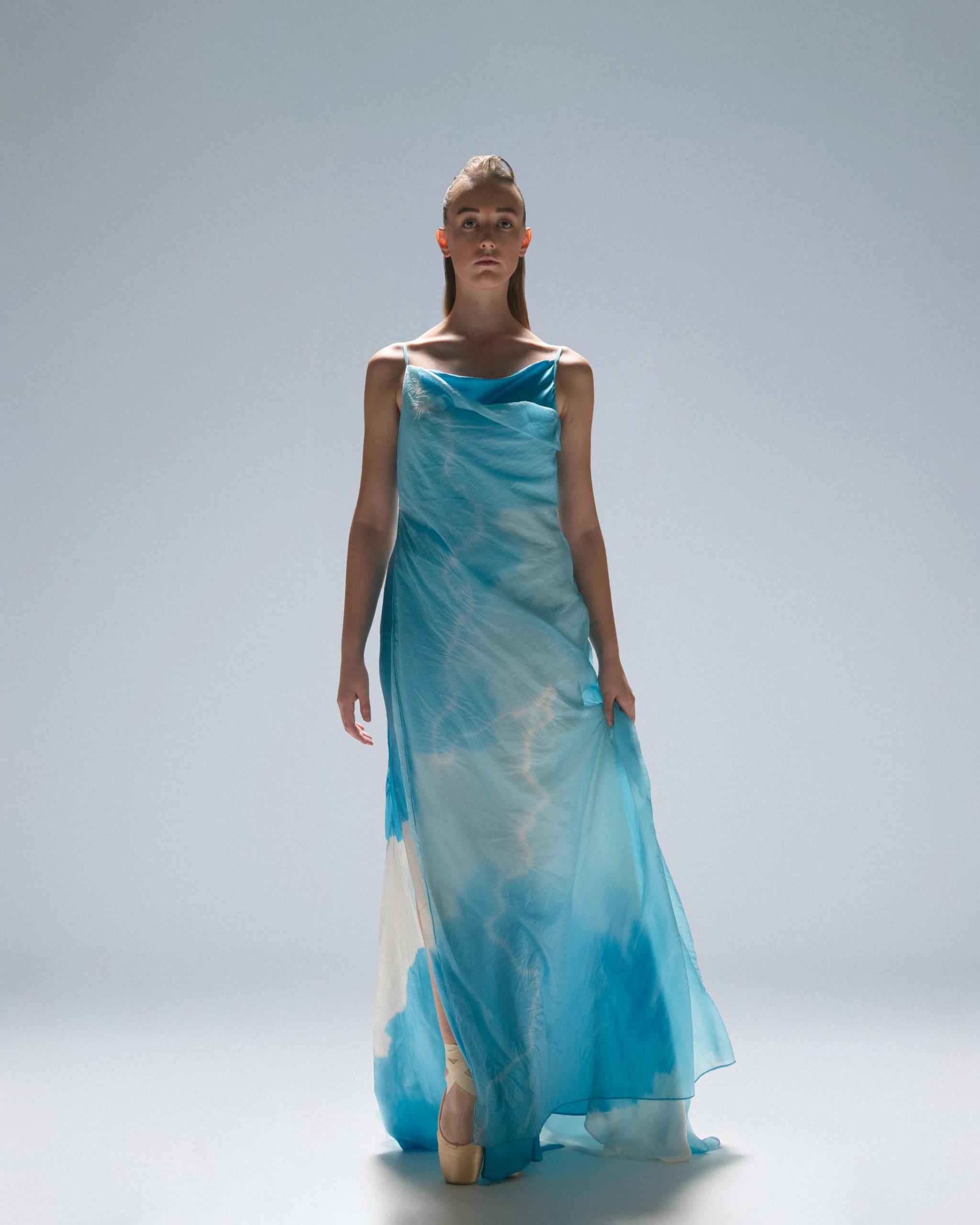 DOUBLE LAYERED TIE DYE SLIP
