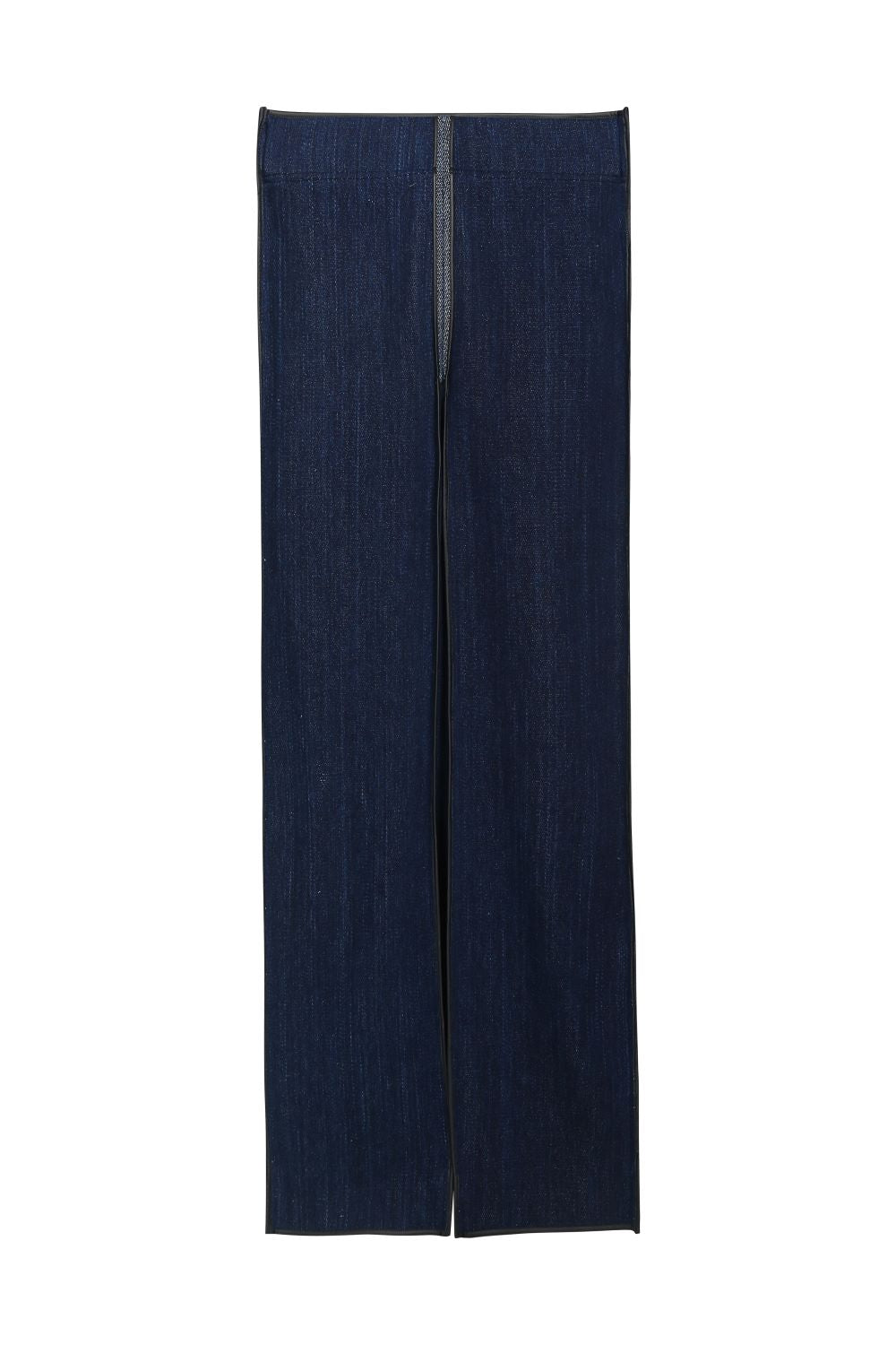 Structured denim pants
