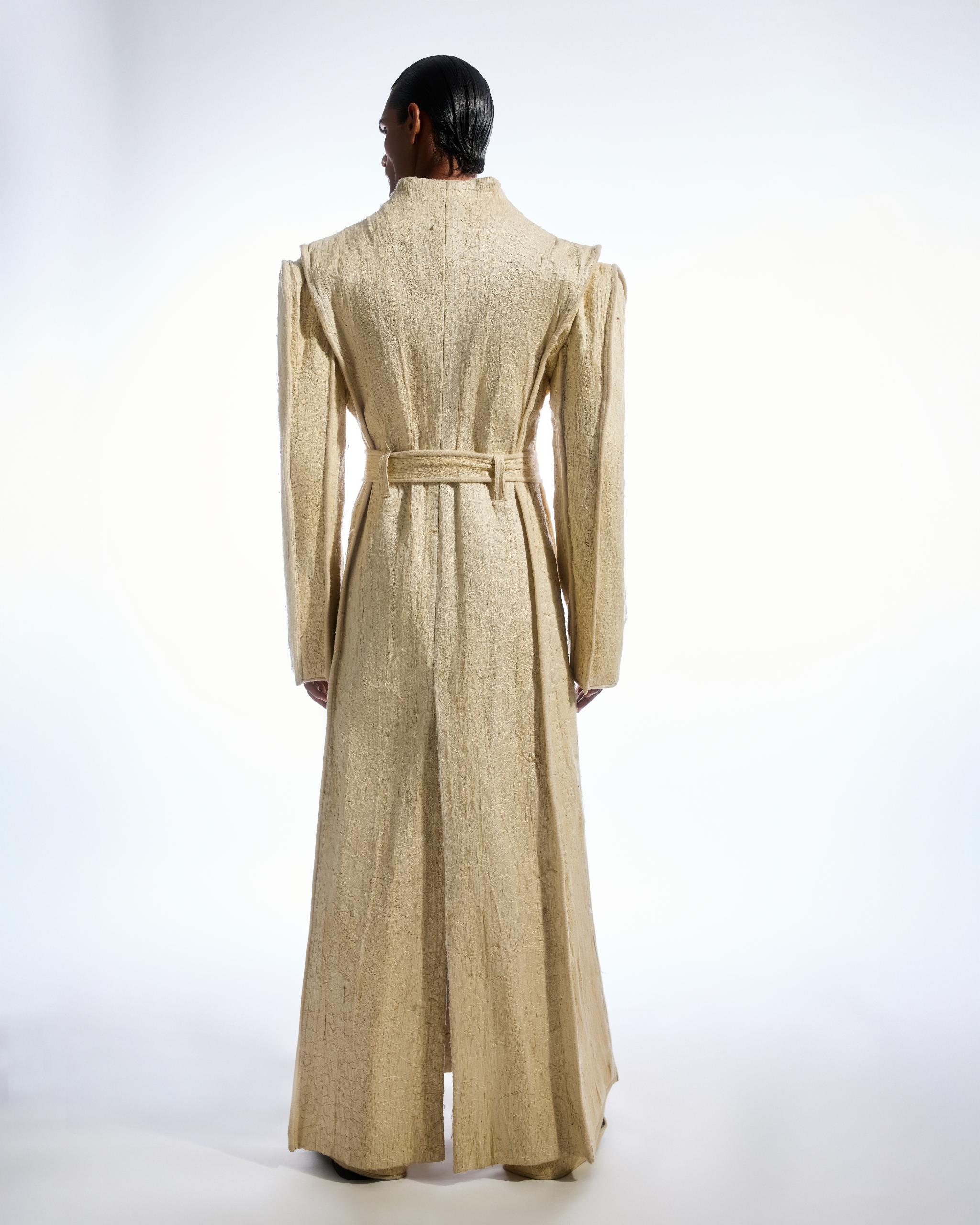 SILK FELT TRENCH