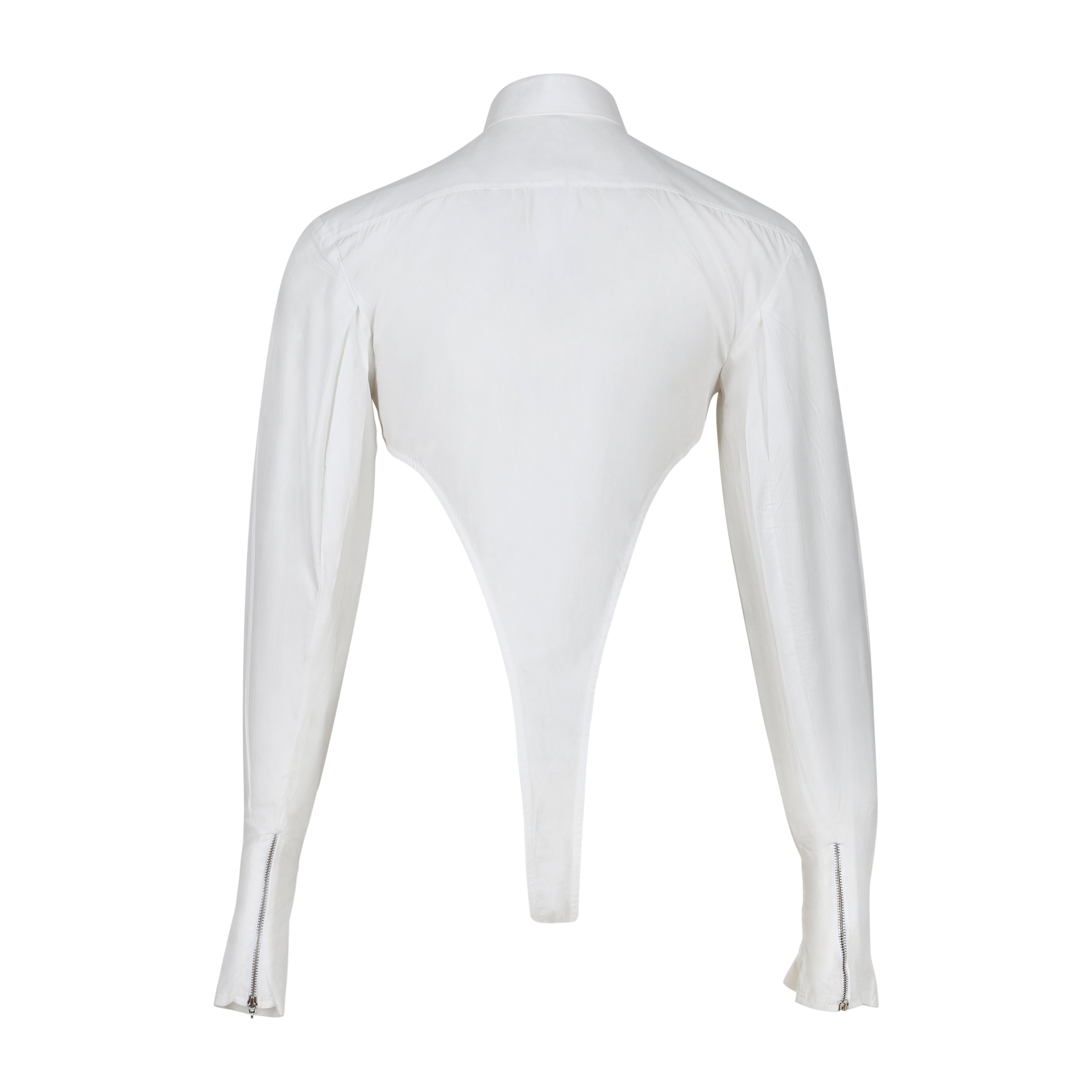White gloved leotard shirt