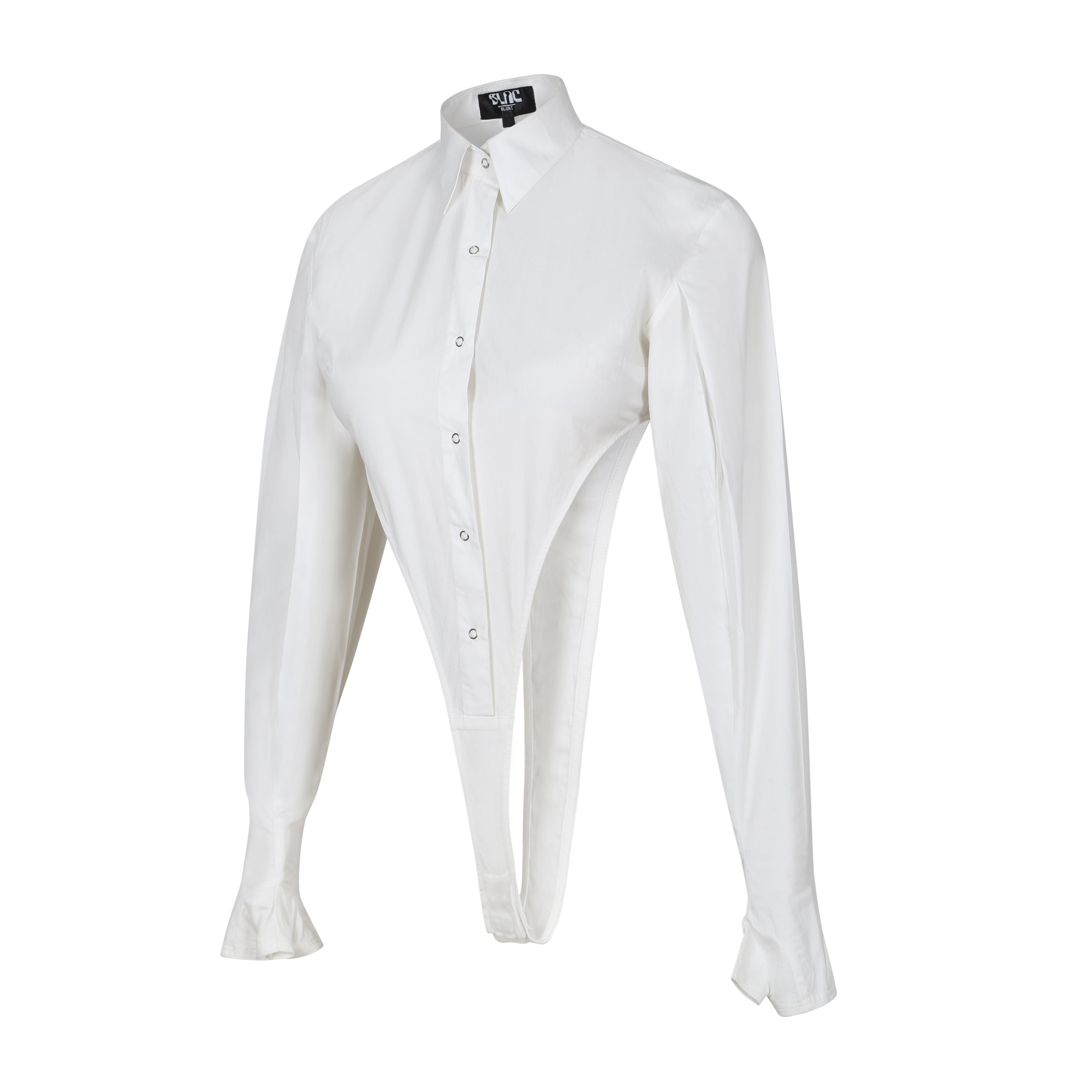 White gloved leotard shirt