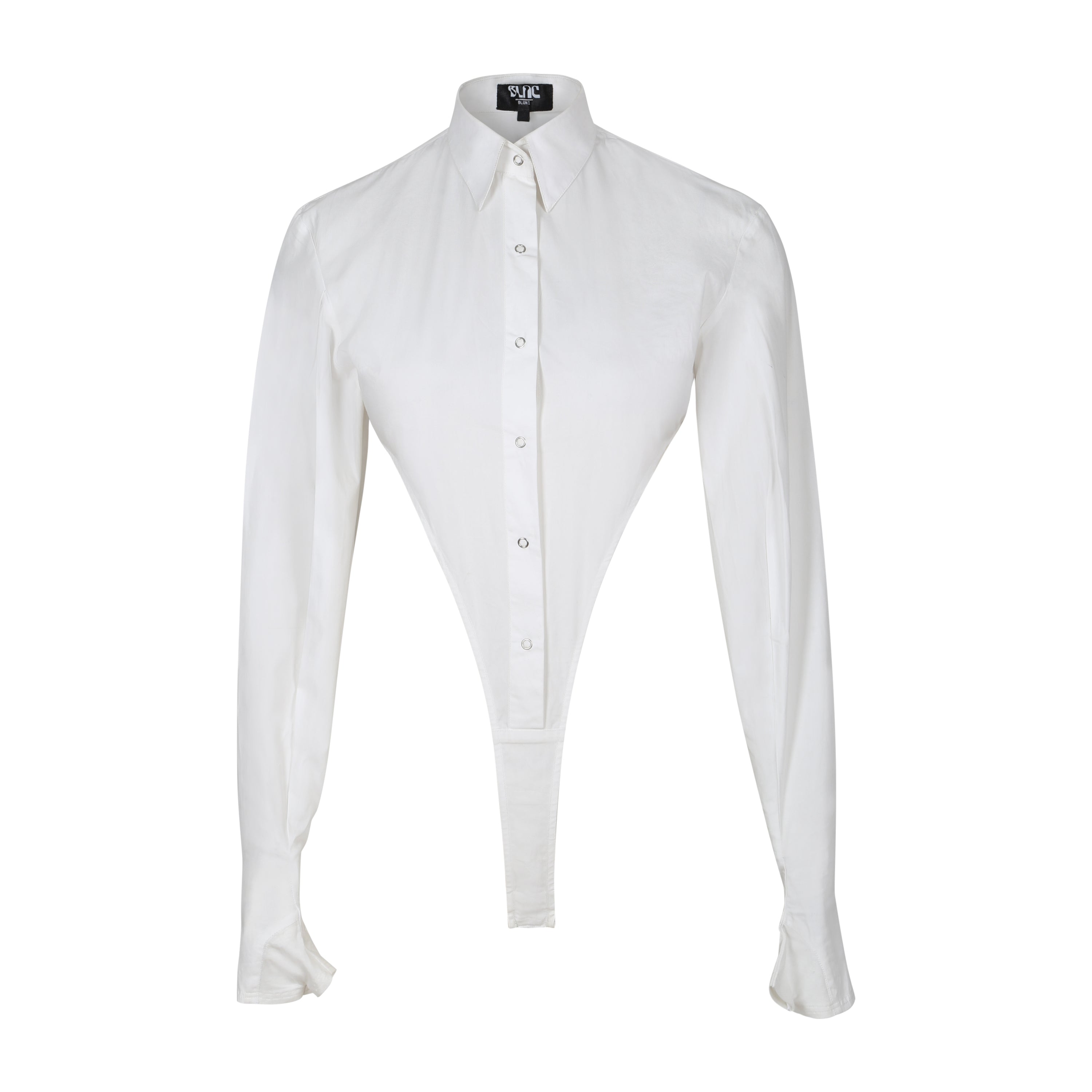 White gloved leotard shirt