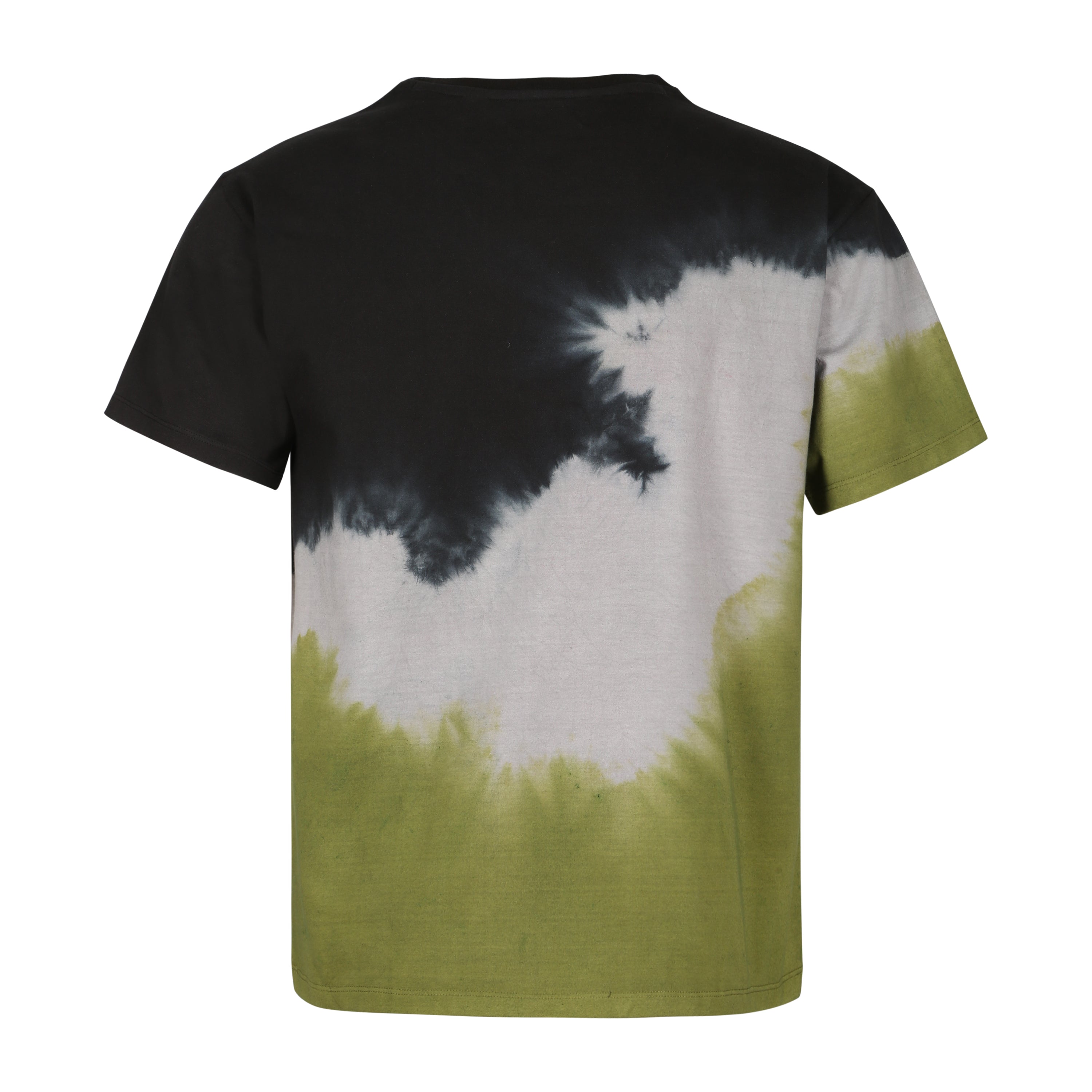 Tie & dye round neck oversized t-shirt