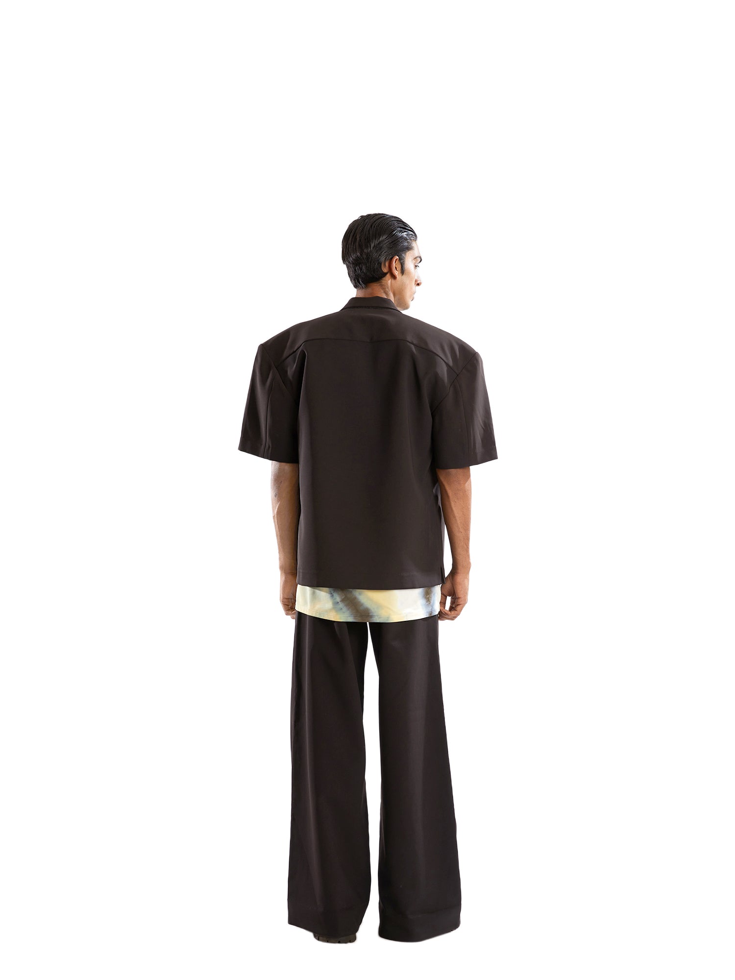 Pet camp collar shirt