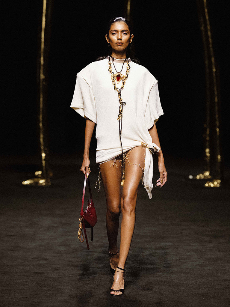 White Drift Dress