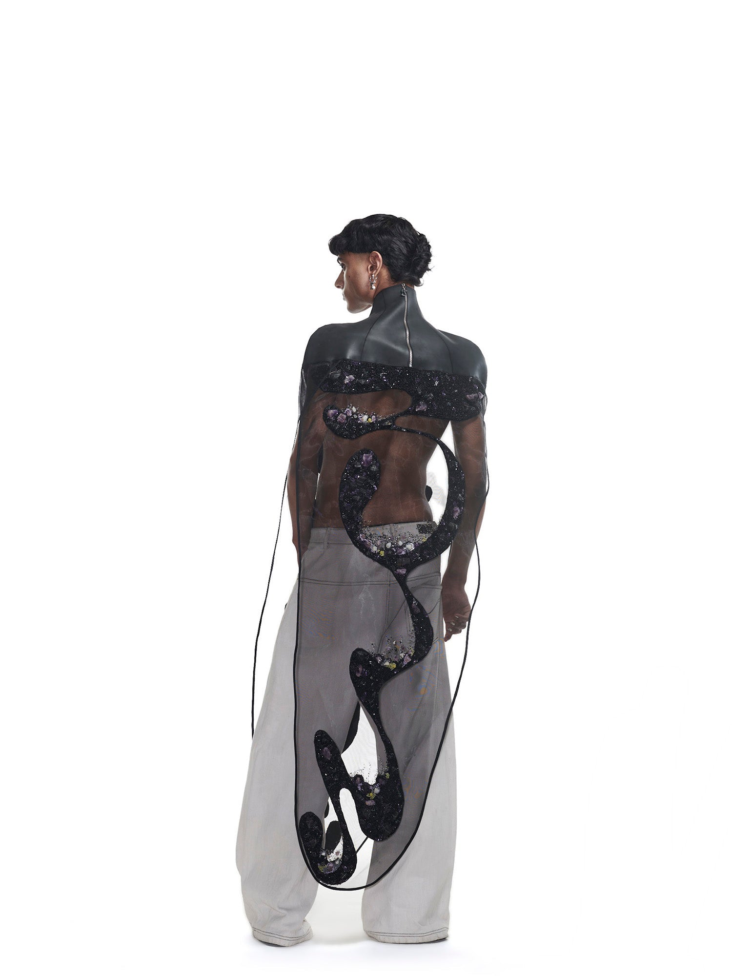 Embroidered capsule dress