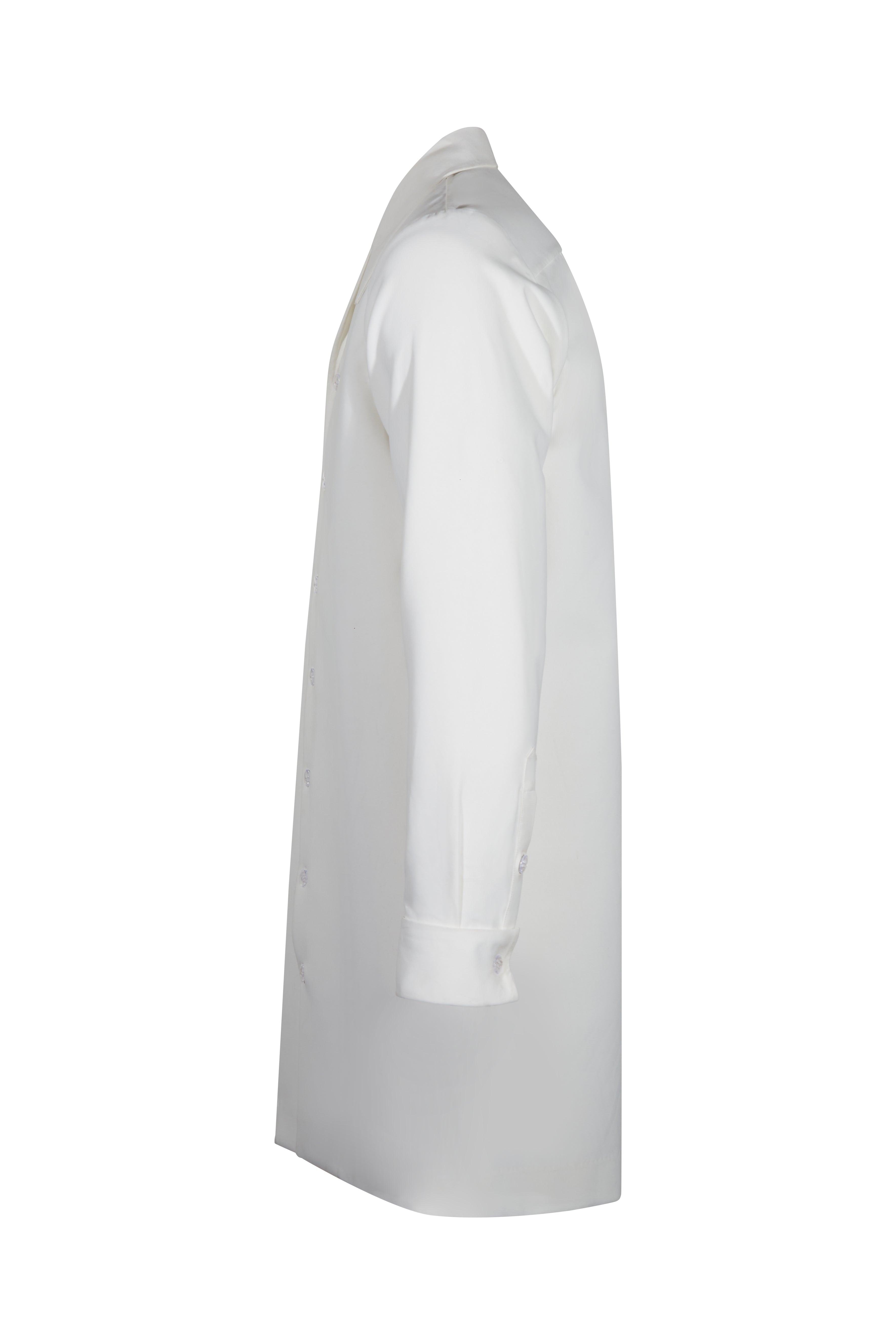 White pet long shirt