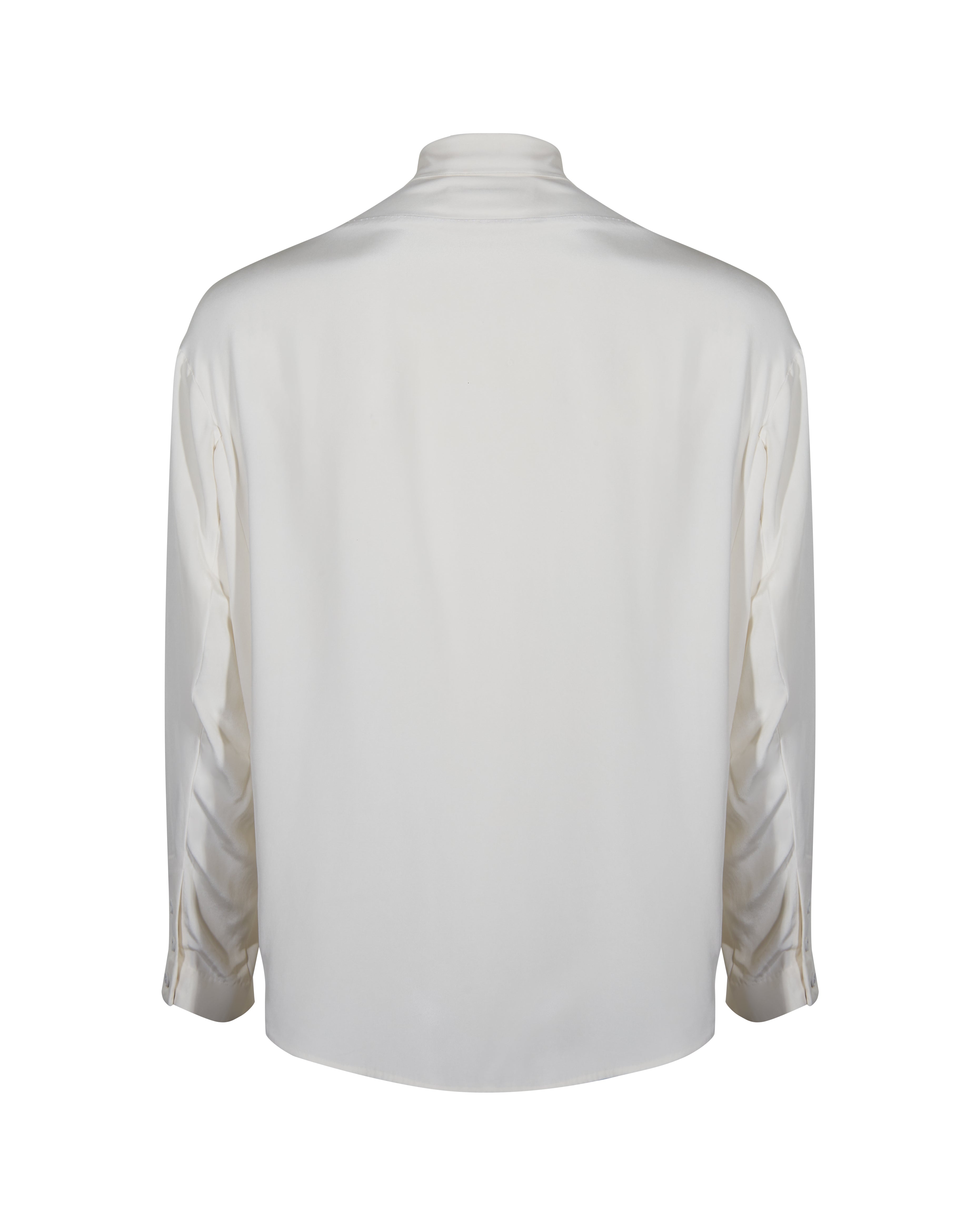 Crepe silk shirt