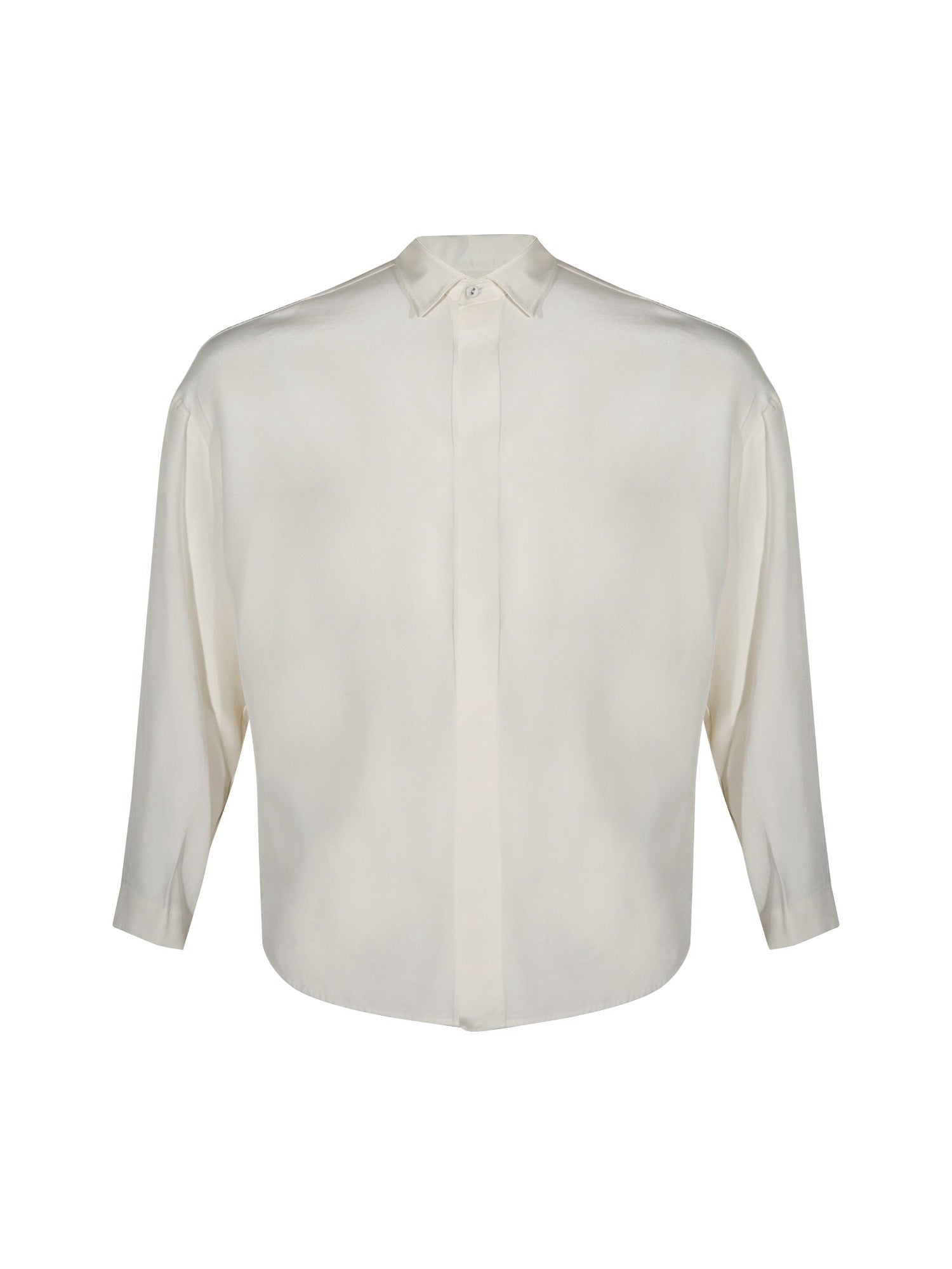 Crepe silk shirt