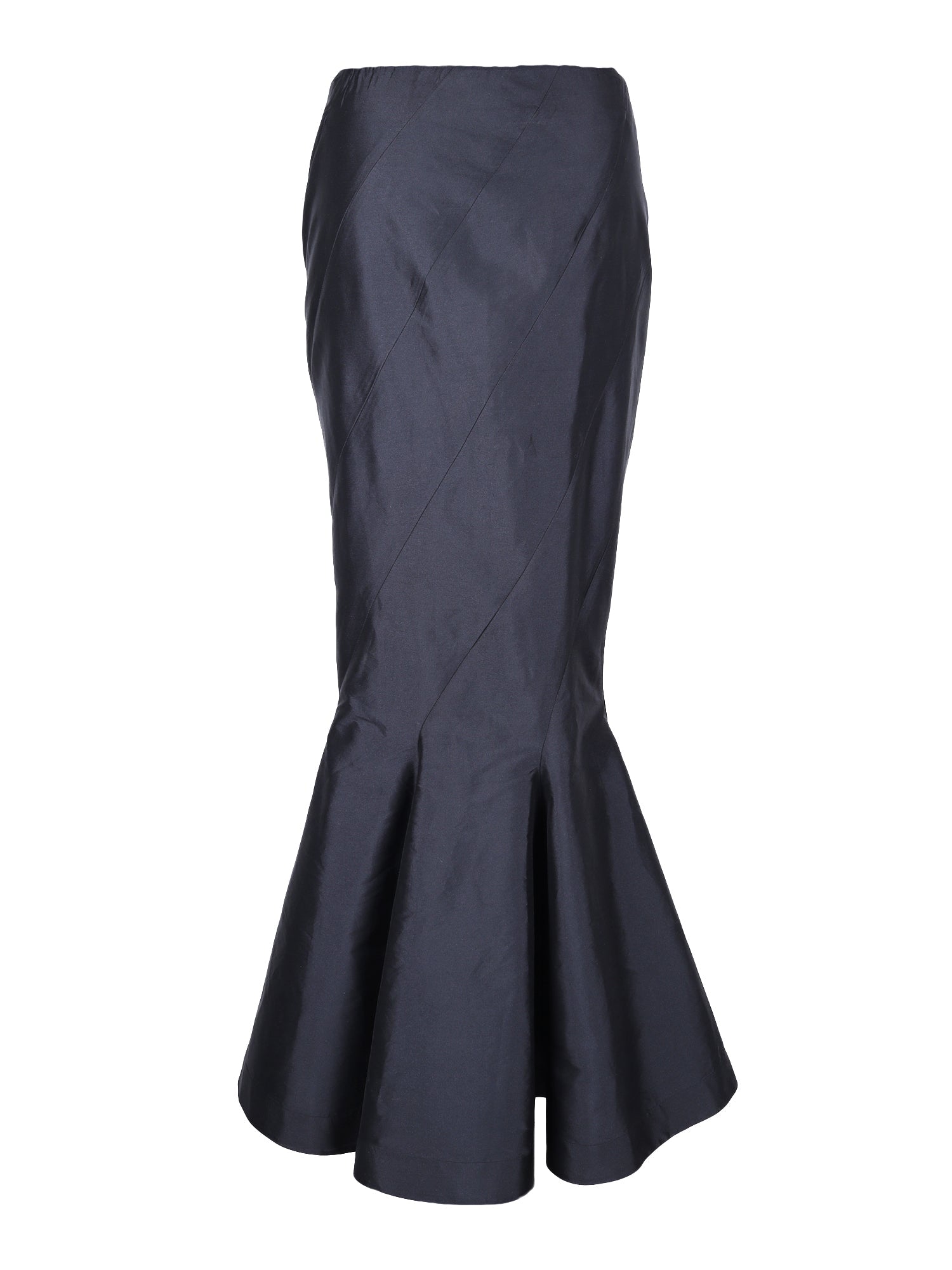 Black taffeta skirt