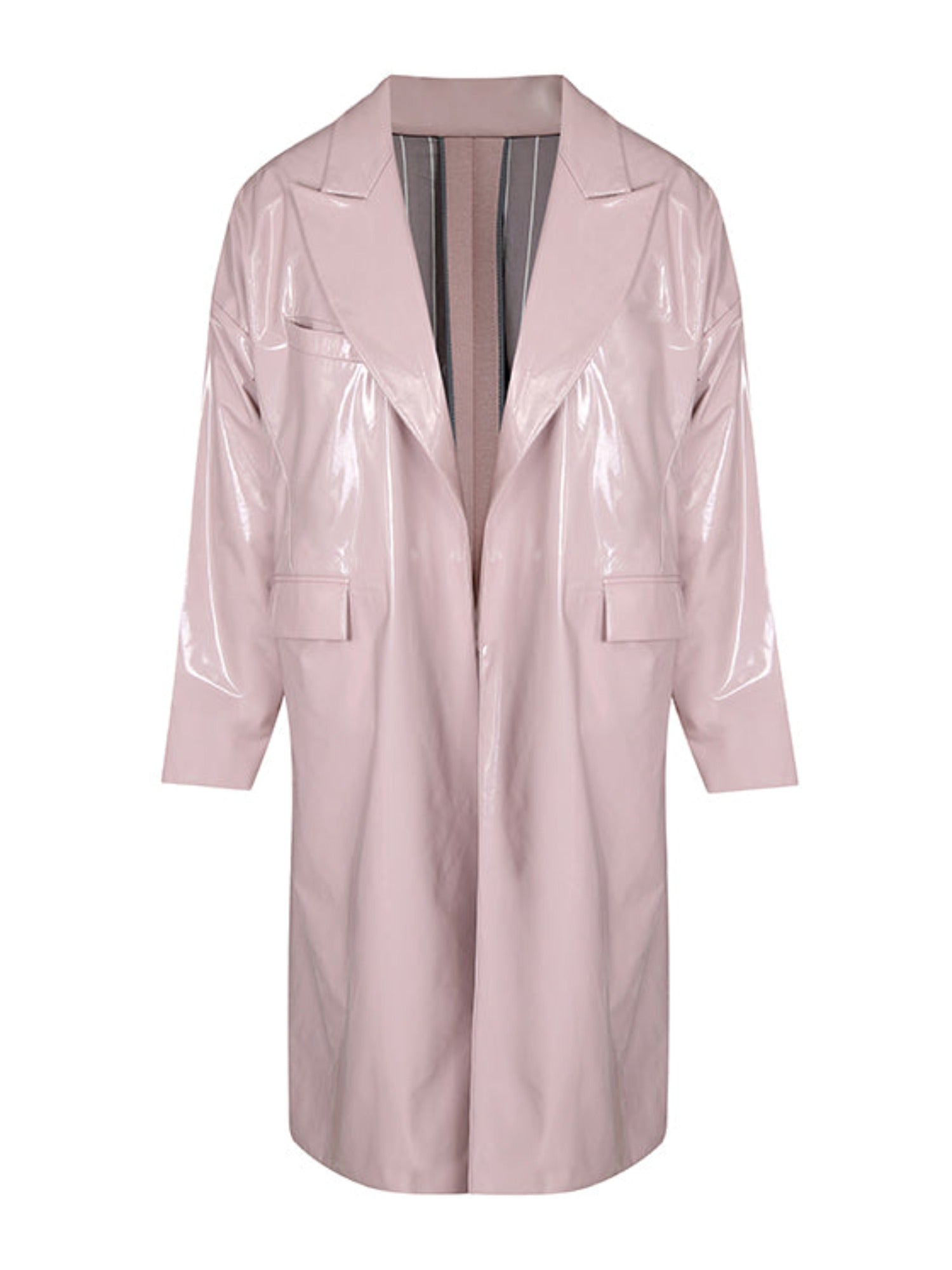 Pastel pink hotsell trench coat