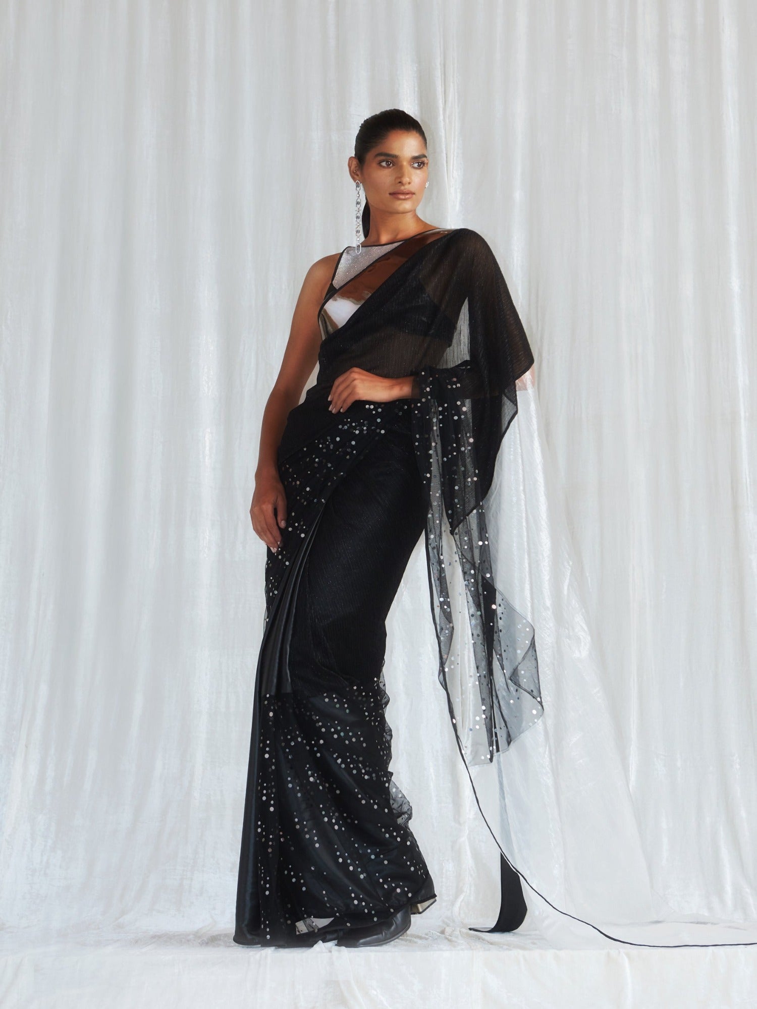 Mondrian Grid Sari