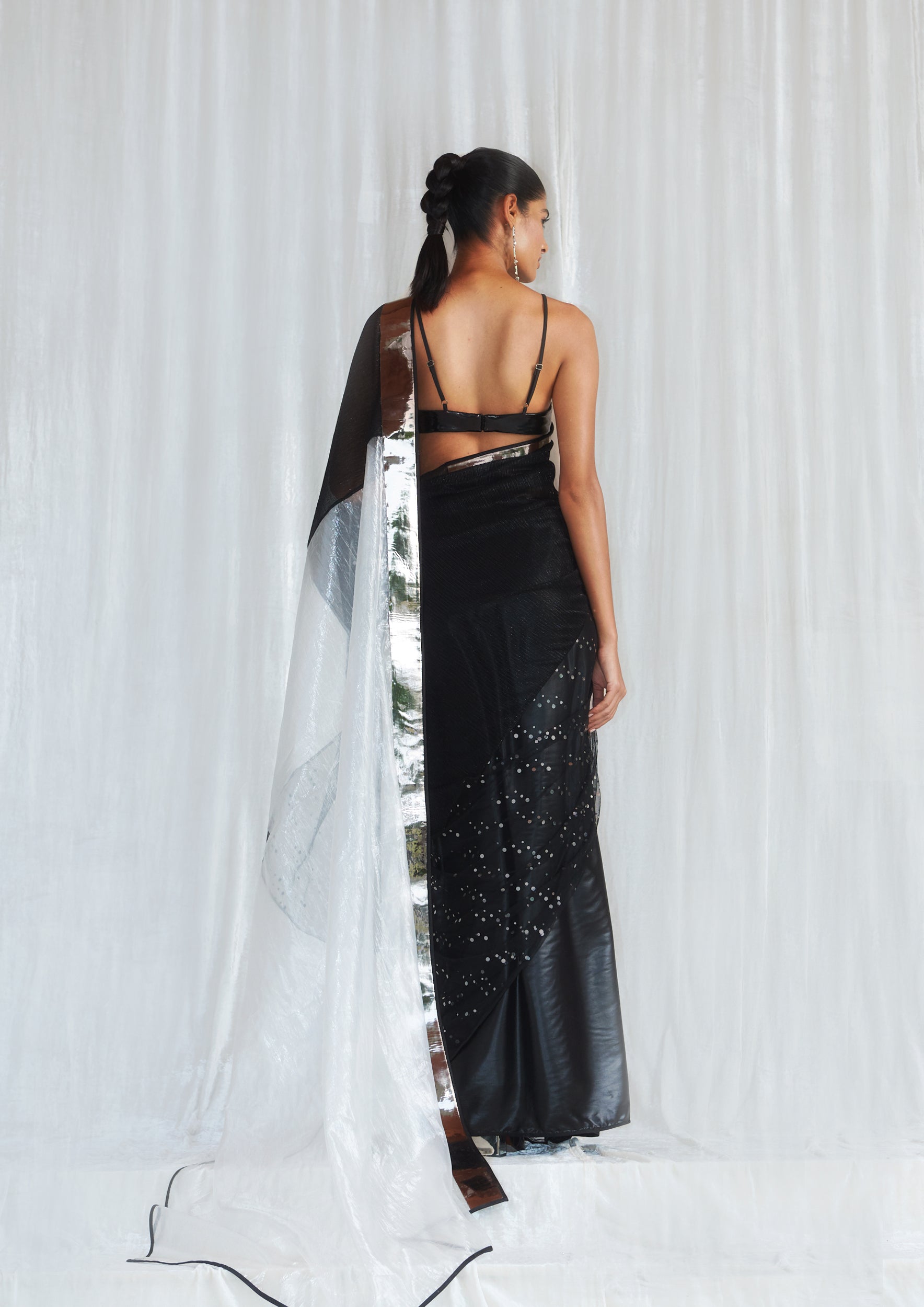 Mondrian Grid Sari