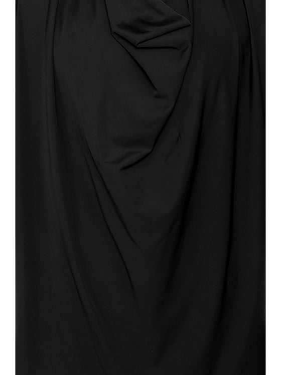 Draped econyl t-shirt