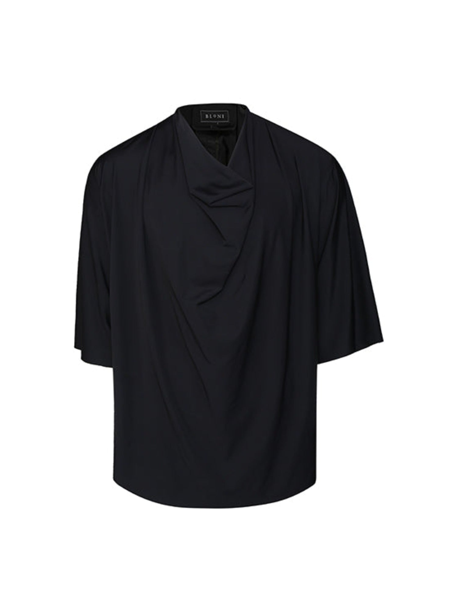 Draped econyl t-shirt