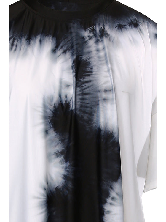 Econyl tie-dye t-shirt dress