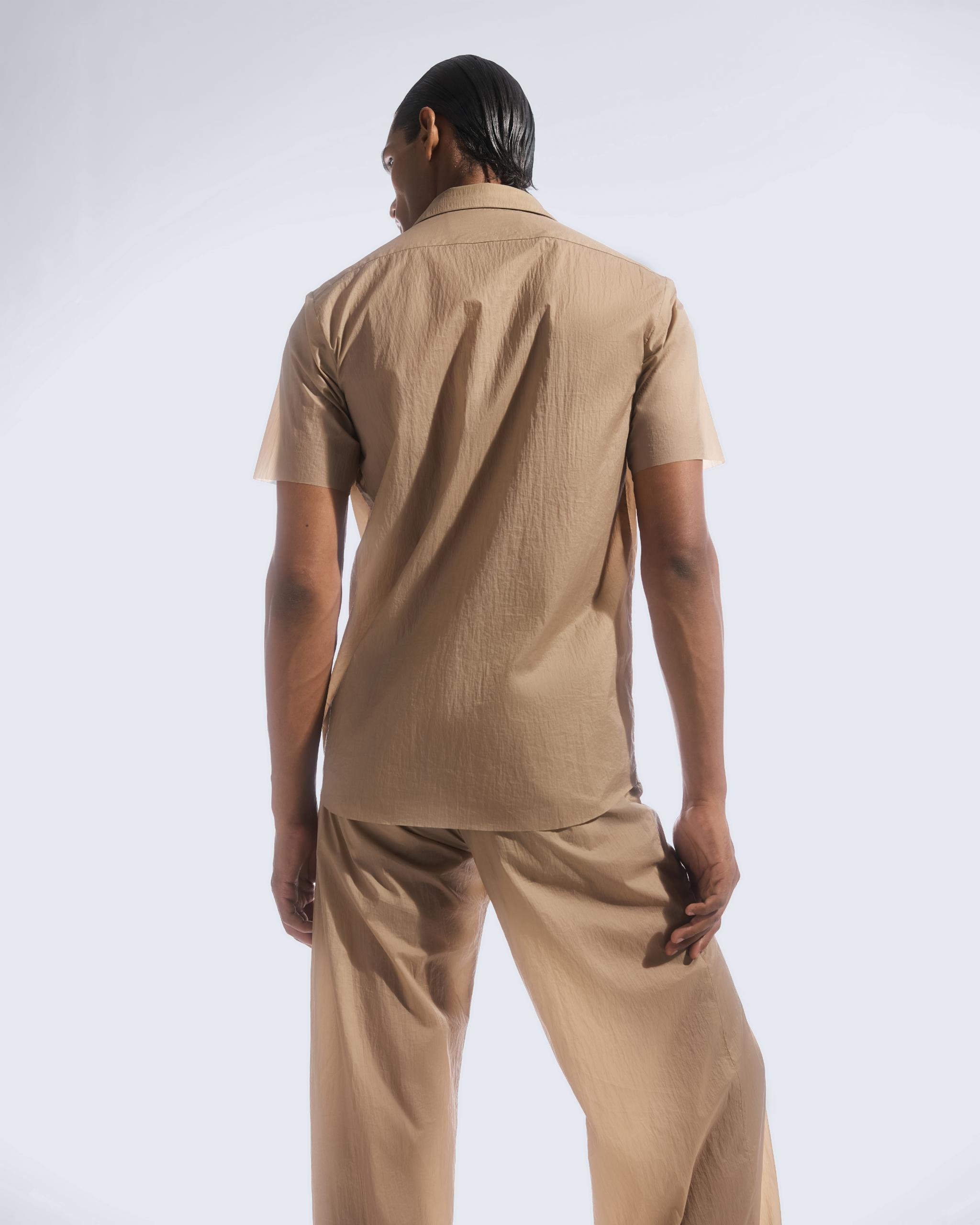 BEIGE PAPER SHIRT