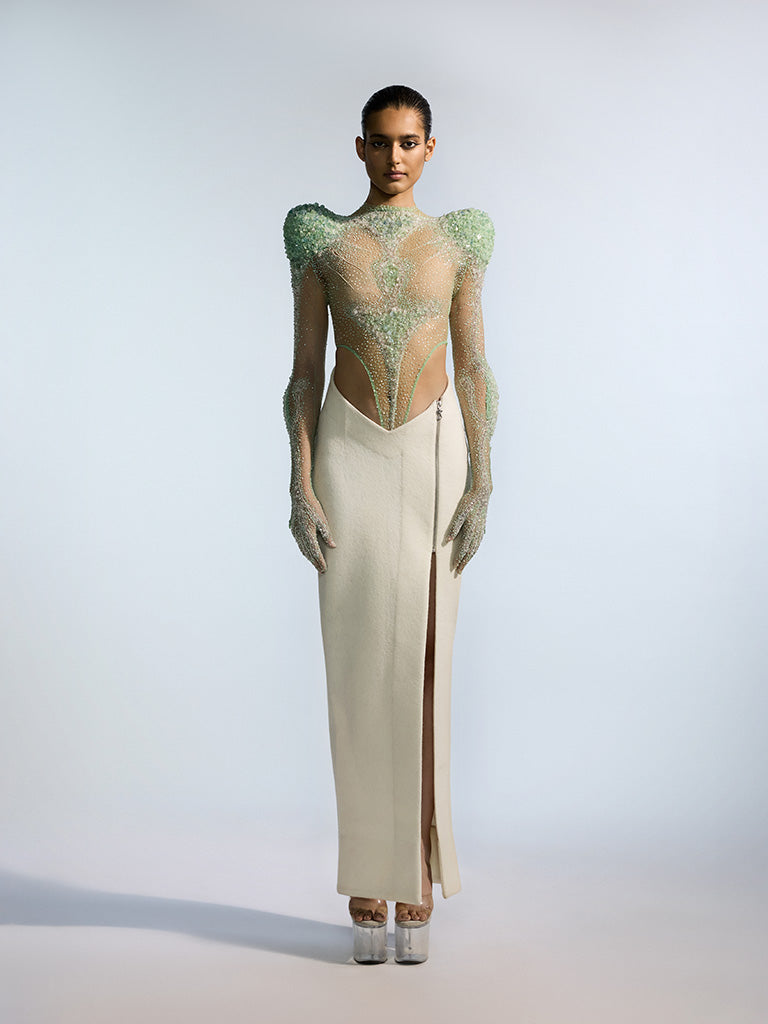 GENESIS CRYSTAL LEOTARD