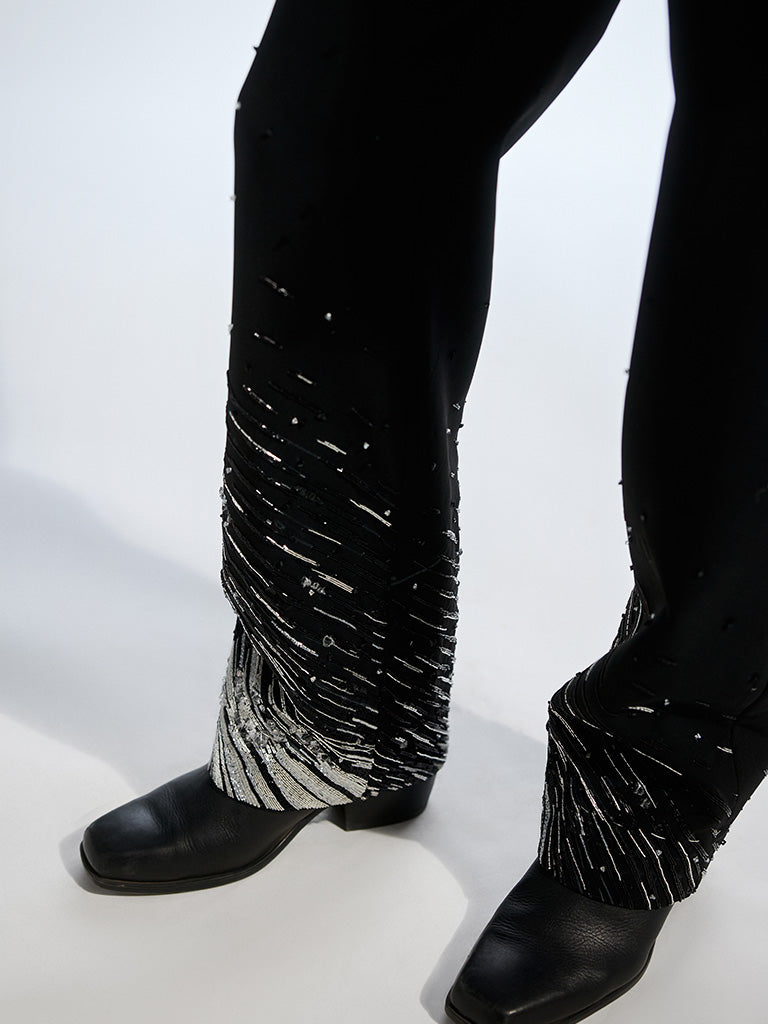 Crystal Embedded Pants