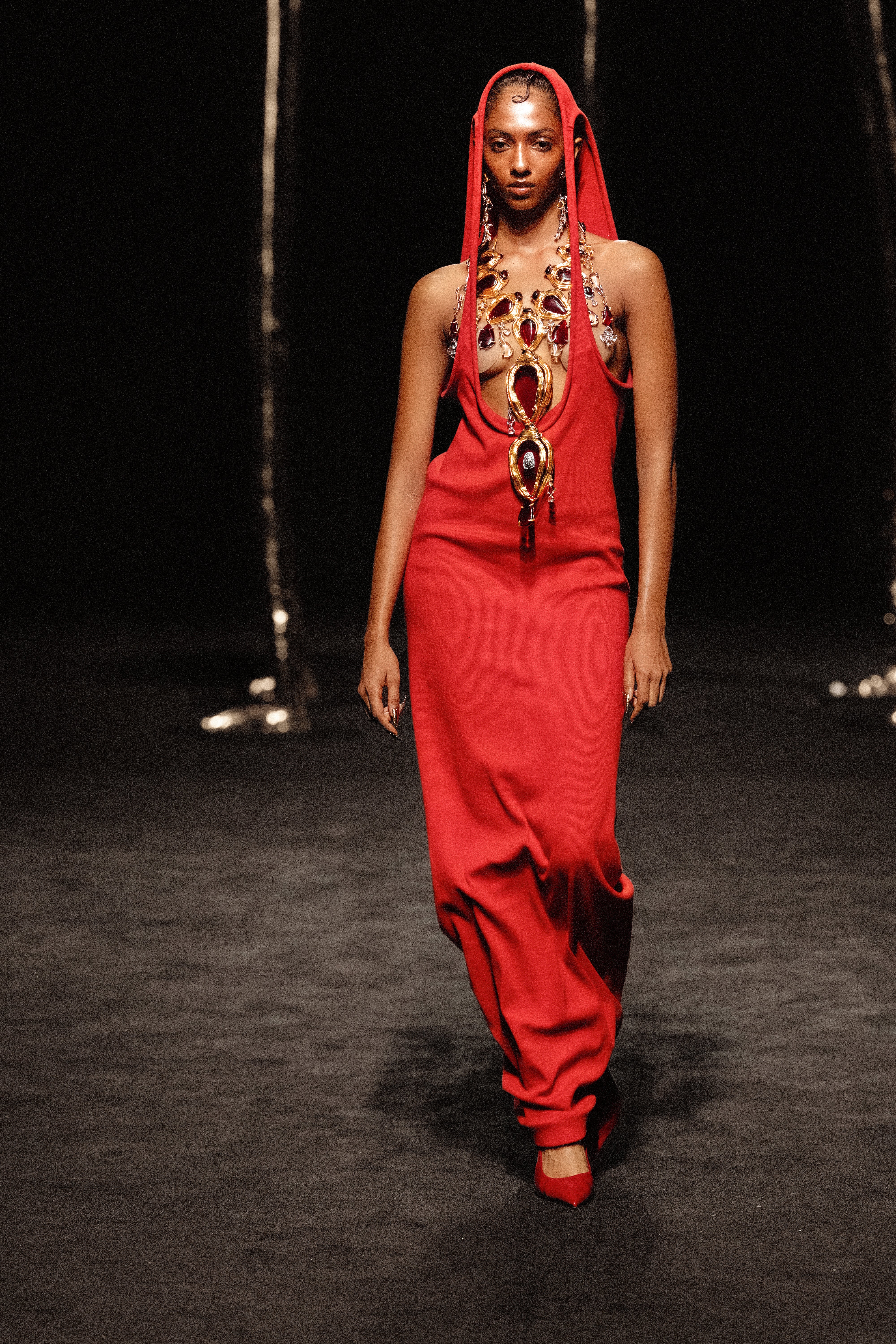 Red Ring Dress