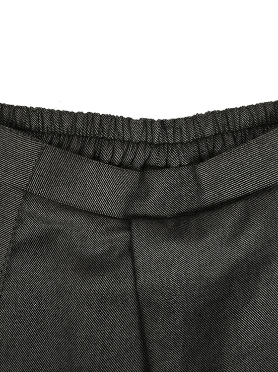 Dark grey linen trousers