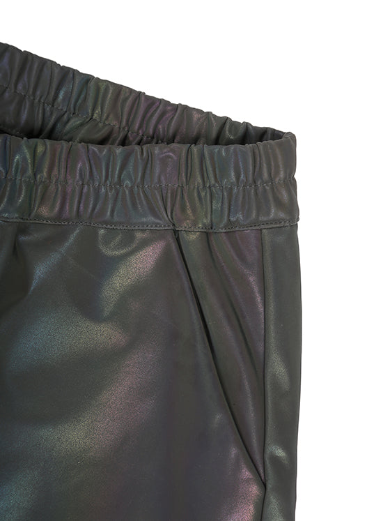 Reflective elasticated shorts